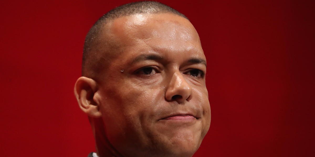 Labour MP Clive Lewis apologises for telling man to 'get on your knees b----"