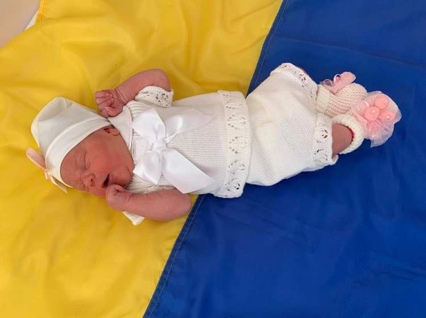 Ukraińskie niemowlę
