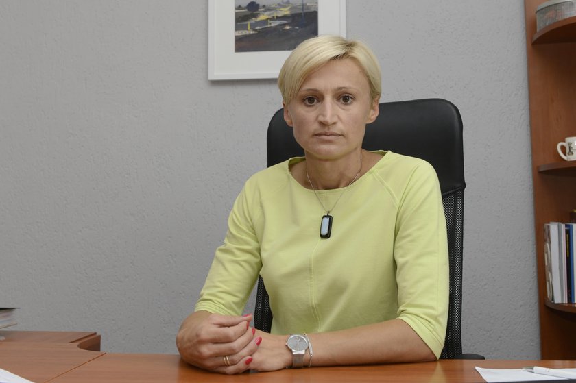 Barbara Dorużyńska (42 l.), dyrektor szkoły w Jaźwinie