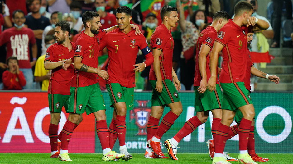 Piłkarze reprezentacji Portugalii odnieśli we wtorek wysokie zwycięstwo