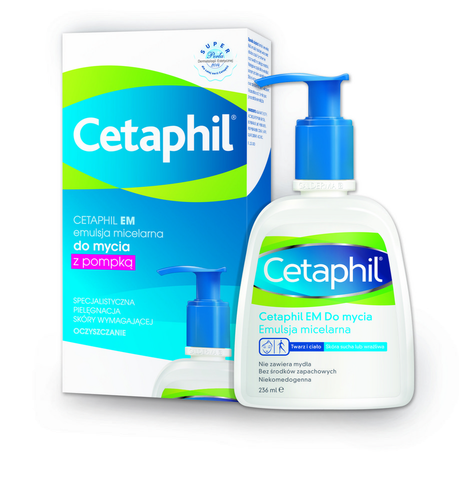 Cetaphil EM Do mycia -
Emulsja micelarna