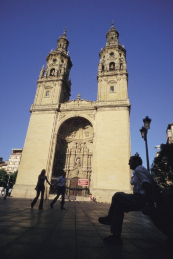 Logrono, konkatedra Santa Maria de la Redonda