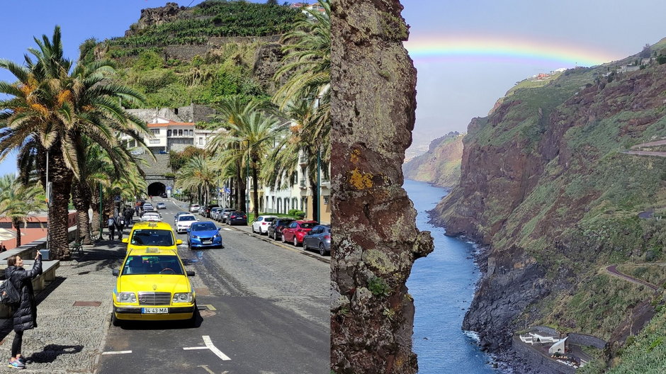 Na Maderze nawet pozornie błaha uliczka potrafi wyglądać malowniczo
