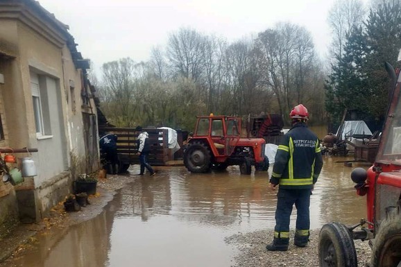 (FOTO) DRAMATIČNE SLIKE IZ TRI OKRUGA! Zbog kiše koja pada danima došlo do izlivanja vodotokova, u nekoliko gradova pala stabla: Sektor za vanredne situacije na terenu