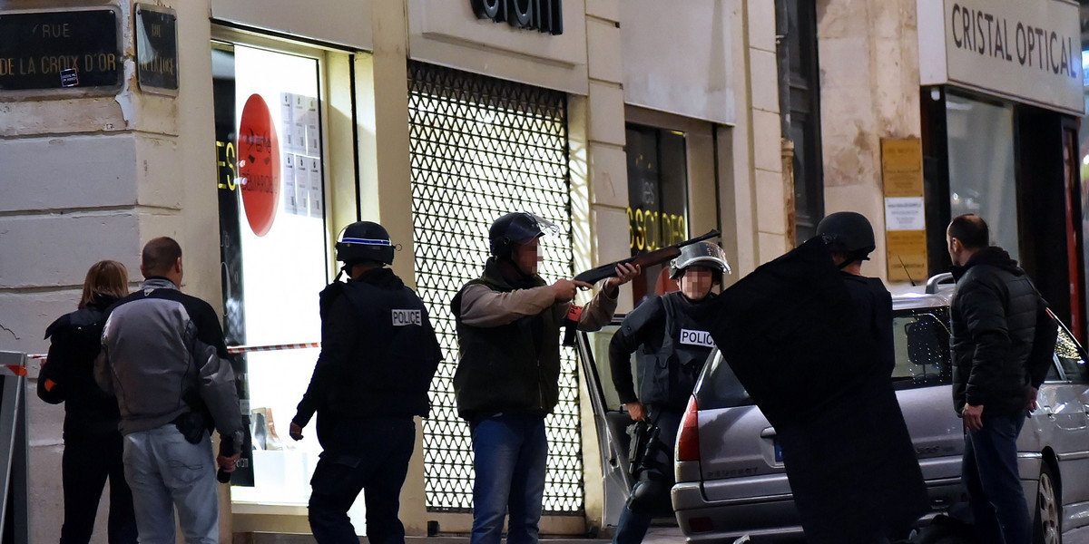 Atak na sklep jubilerski w Montpellier we Francji