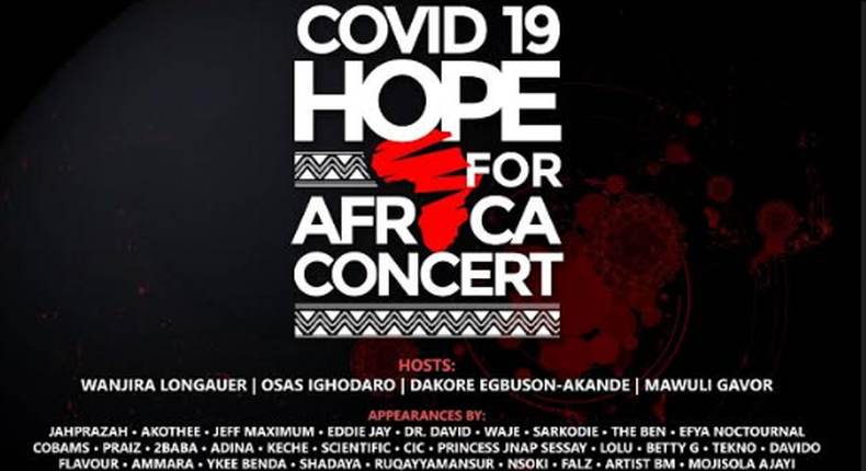 Hope for Africa Concert. (Multichoice)
