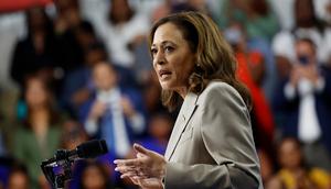 Vice President Kamala Harris' presidential candidacy has boosted Democratic chances in four Sun Belt swing states.Anna Moneymaker/Getty Images