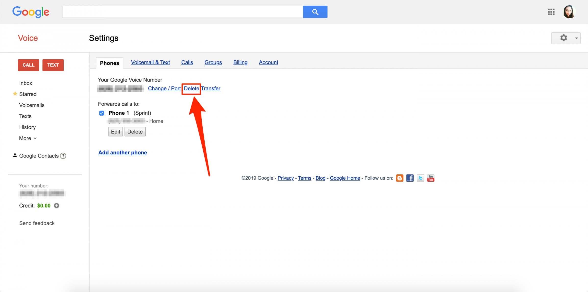 How to delete your Google Voice number, and what it means