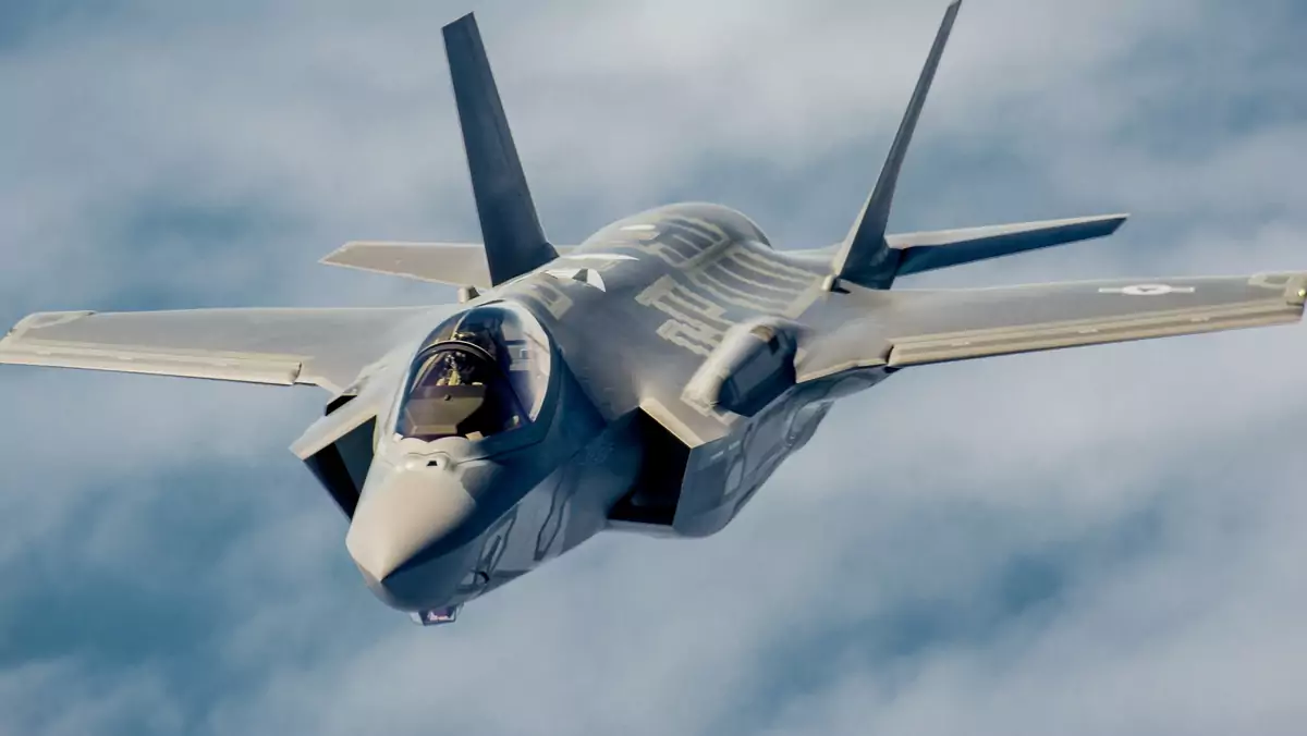 Myśliwce F-35 mają pomóc Izraelowi w toczącej się wojnie. Zdjęcie ilustracyjne