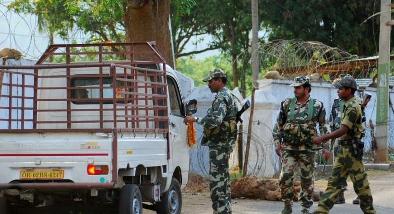 Indian police claim they ambushed a meeting of 30 to 40 Maoists in a forest near the border of Odisha and Andhra Pradesh states, killing 21 rebels