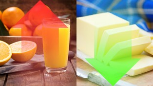 Napoje w górę, masło w dół. Co drożało, a co taniało w 2023 roku?