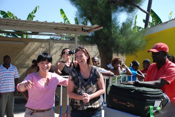 Ewa Drzyzga i Kris Baker