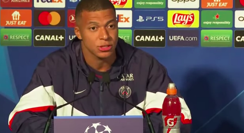 Kylian Mbappé en conférence de presse ce 05-09-2022