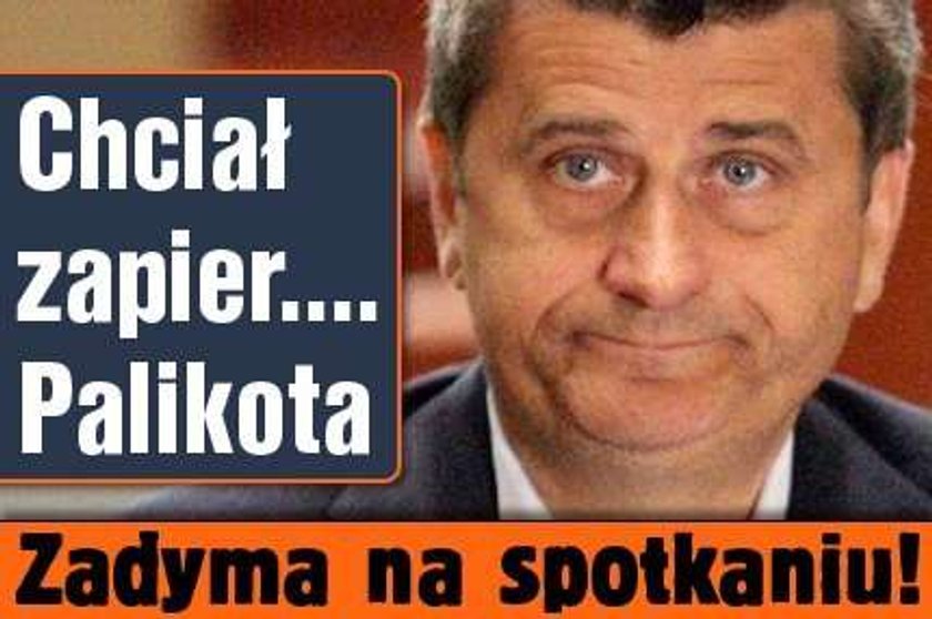 Chciał zapier.... Palikota. Zadyma na spotkaniu!