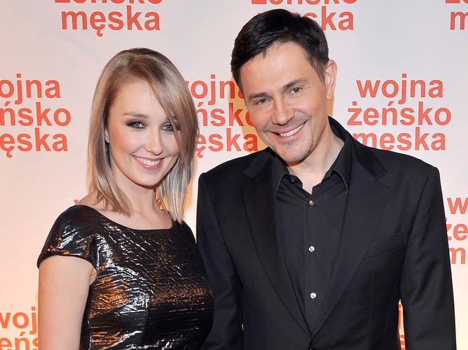 Krzysztof Ibisz i Paulina Piosik