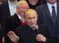 CKW oficjalnie: Władimir Putin prezydentem Rosji