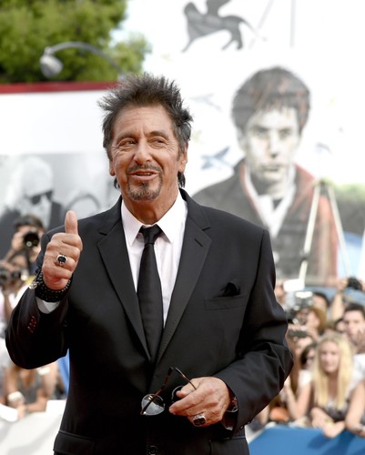 Al Pacino na premierze filmu 'Manglehorn' w Wenecji