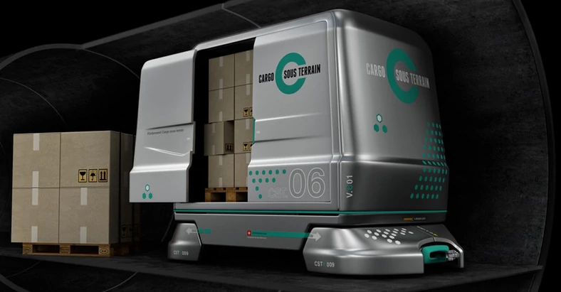 Cargo Sous Terrain — autonomiczny transport w Szwajcarii