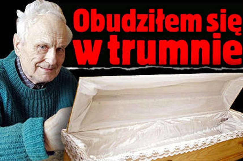 Obudziłem się w trumnie