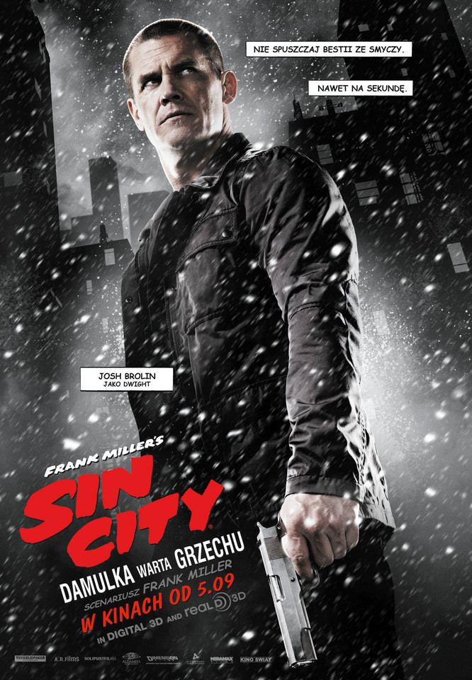 "Sin City 2: Damulka warta grzechu" - plakat