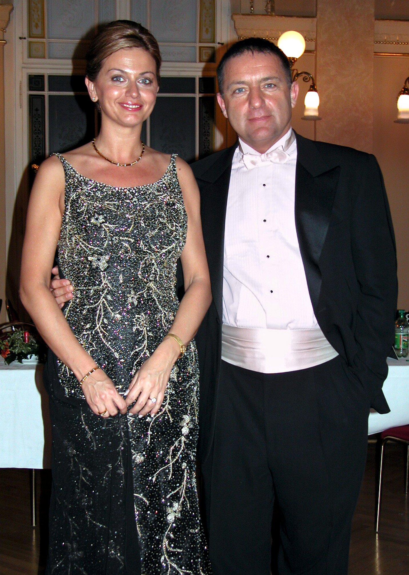 Známy mediálny mág Fedor Flašík s exmanželkou Monikou Beňovou.