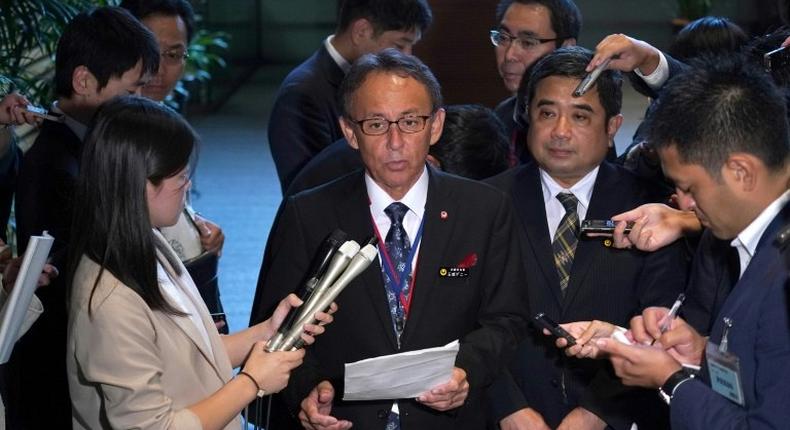 Okinawa Governor Denny Tamaki plans to raise the issue of US bases on a trip to America