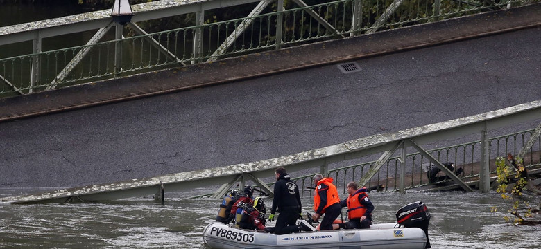 Katastrofa mostu we Francji. Nie żyje 15-latek, wiele osób zaginionych