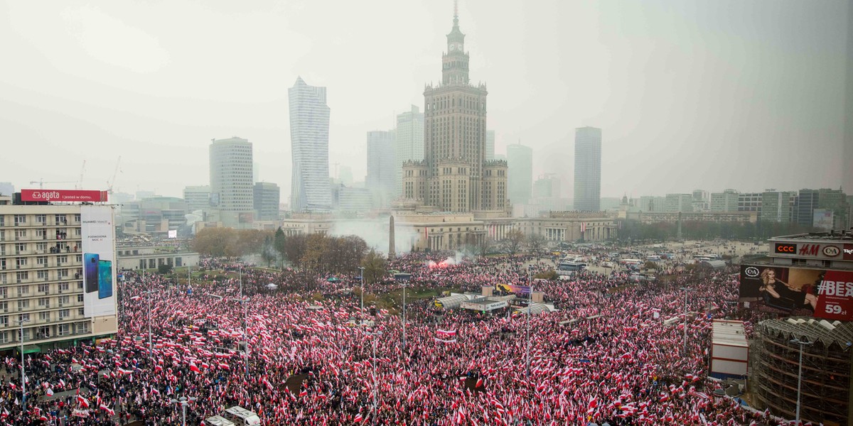 Marsz Niepodległości. 