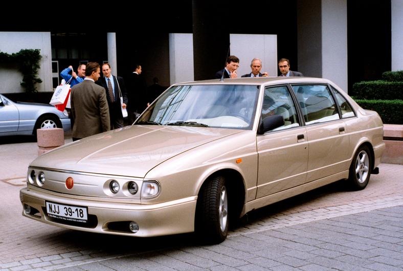 Czeska nowoczesność lat 90. „Siedemsetka” była ostatnim modelem osobowego samochodu tej marki.