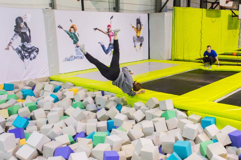 Pierwszy park trampolin w Poznaniu już działa