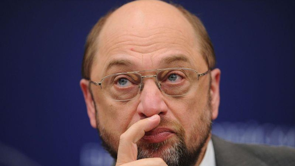 Martin Schulz, duża twarz