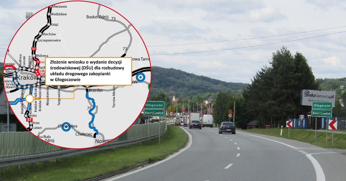 Zakopianka do rozbudowy. Co i kiedy się zmieni? [MAPA]