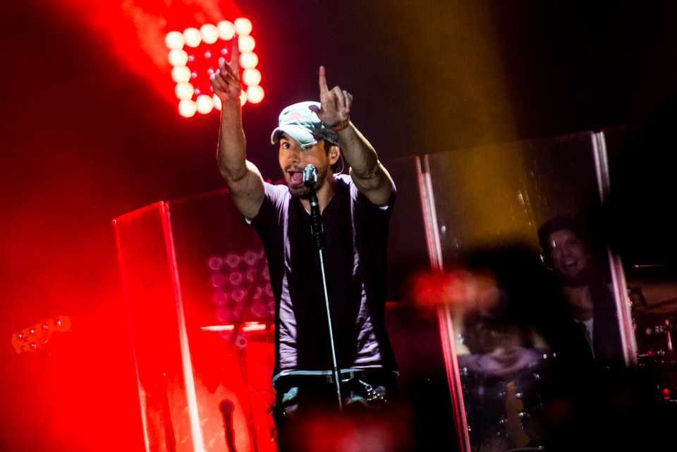 Enrique Iglesias - koncert Tauron Arena Kraków