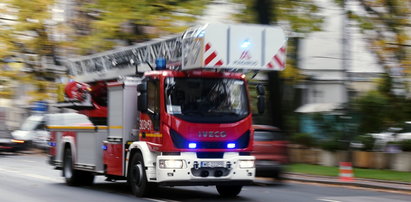 Tragiczny pożar w Krakowie. By się ratować, 33-latka wyskoczyła przez okno. Nie przeżyła