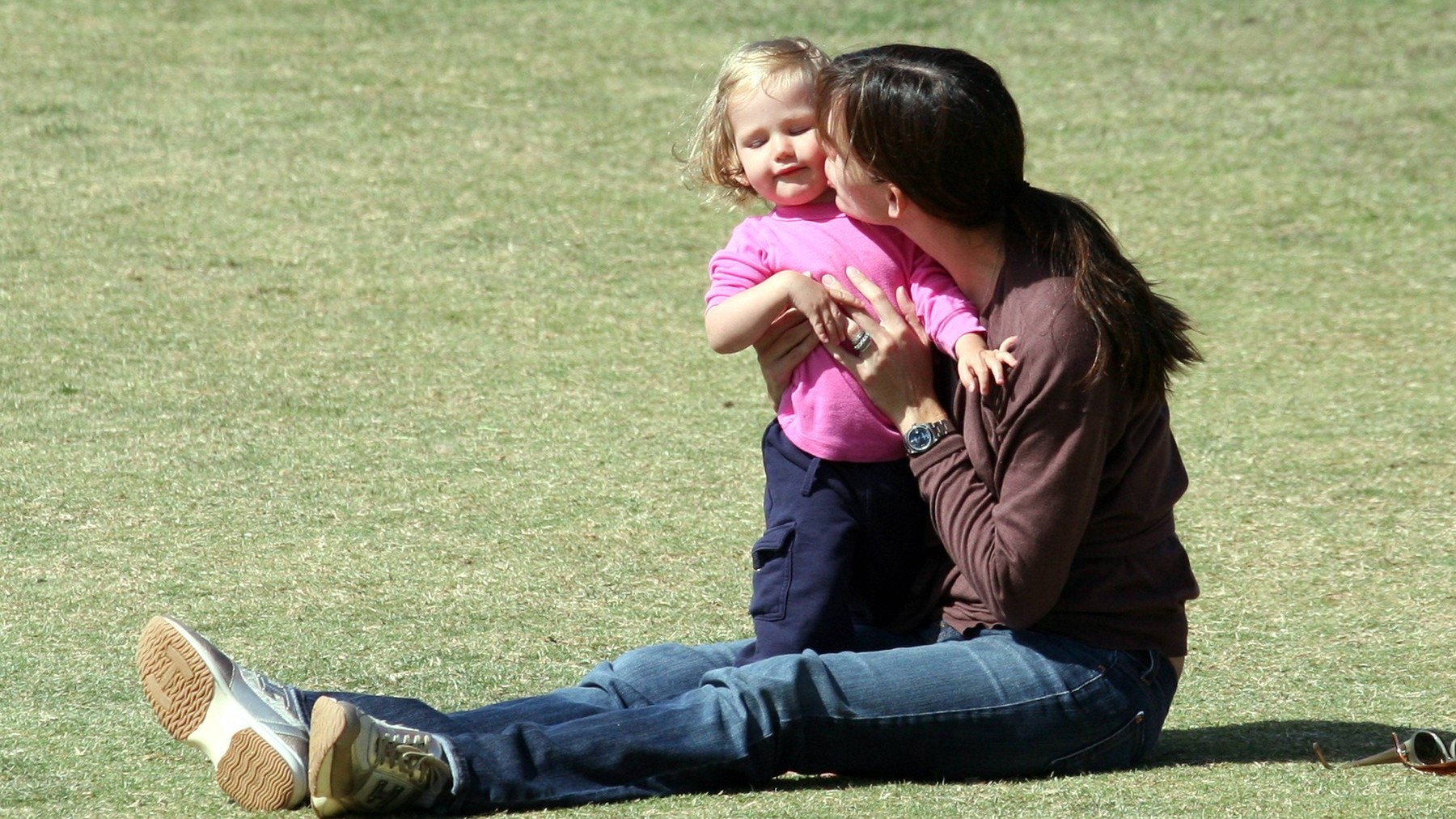 Jennifer Garner s najstaršou dcérkou Violet v roku 2007. 