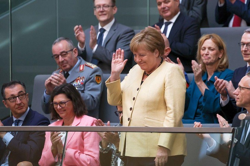 Bivša kancelarka Merkel bila je u publici tokom polaganja zakletve članova nove vlade | Foto: Filip Singer/ EPA-EFE/REX/Shutterstock