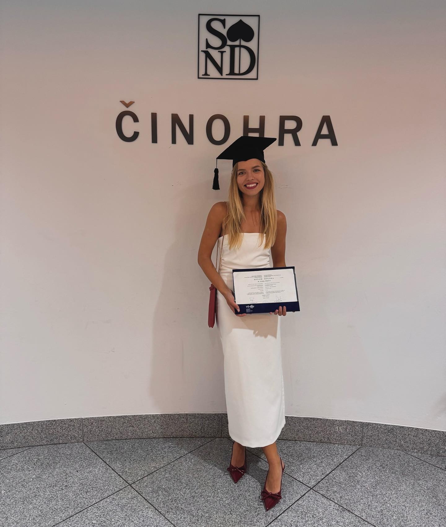 Slovenská herečka Kristína Sisková.