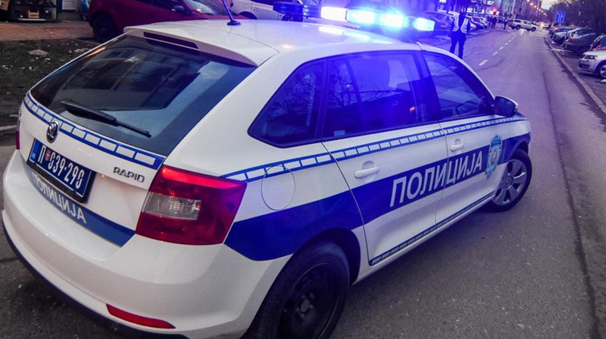 Policijski automobil/Ilustracija