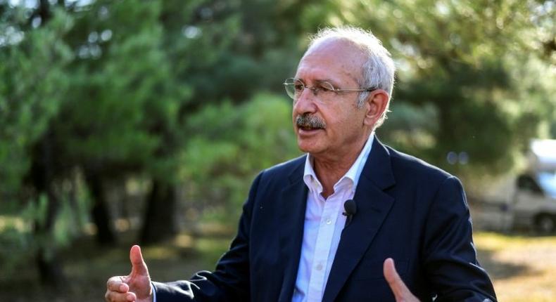 Kemal Kilicdaroglu, leader of the main opposition Republican People's Party (CHP), says he wont be intimidated by what he says are threats from President Recep Tayyip Erdogan