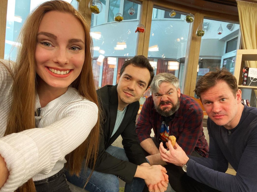 Herečka Bianka Šutičová.