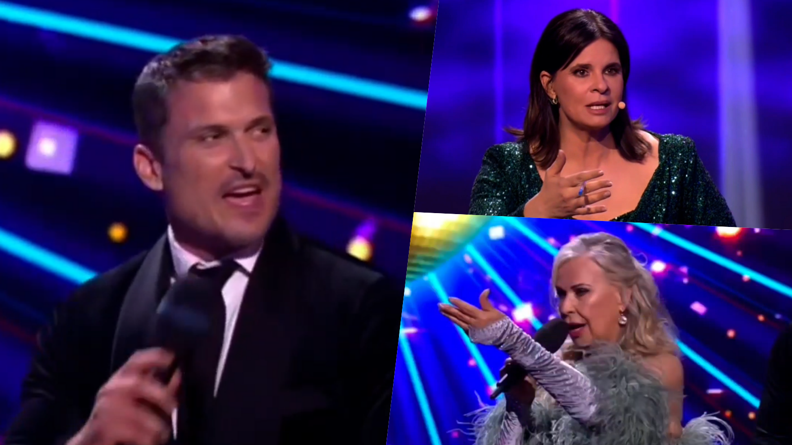 Ján Koleník, Zuzana Fialová a Eva Máziková v tanečnej šou Let's Dance.