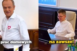 Donald Tusk ogłasza koniec obowiązkowych prac domowych. "Maciek załatwił!"