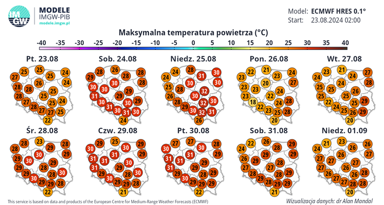 Przed nami jeszcze szereg gorących i upalnych dni