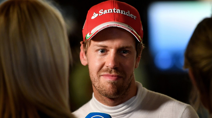 Vettel balesetet szenvedett/Fotó: AFP
