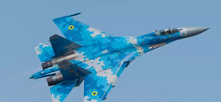 Ukraińskie Su-27 dostały nową broń. Myśliwce będą jeszcze groźniejsze