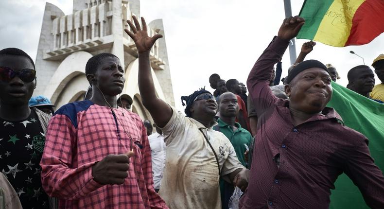 Anger is flaring in Mali over worsening security -- much of the country is out of the government's control