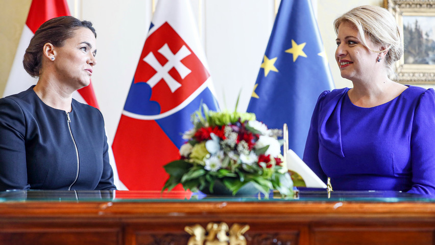 Novák Katalin a Blikknek elárulta: ezt kérte a szlovák államfőtől a megbeszélésen