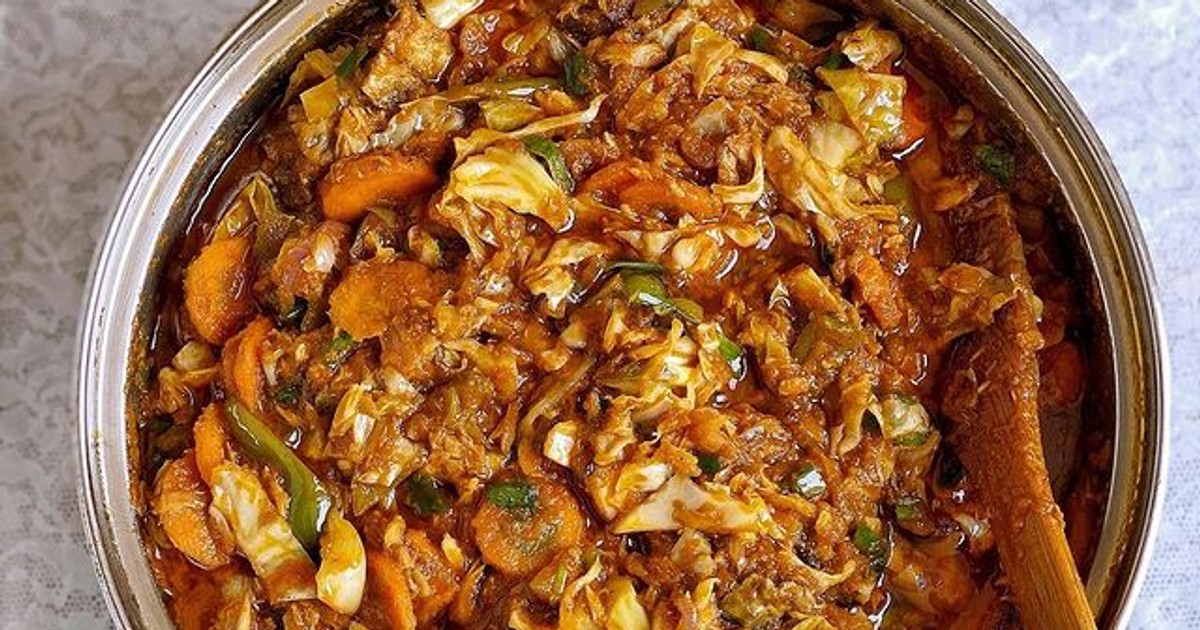 DIY Recipes How to make the best Ghanaian Cabbage stew Pulse Ghana