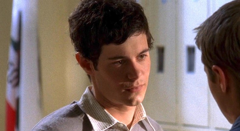 Adam Brody as Seth Cohen on season three, episode 13 of The O.C.Fox