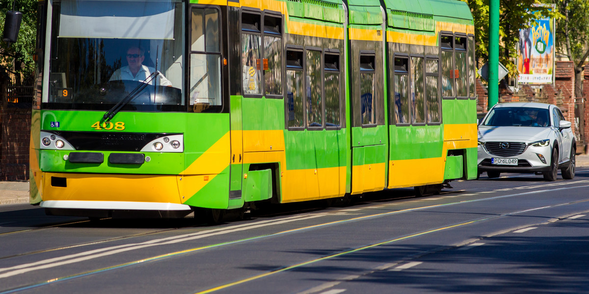 Budowę trasy tramwajowej na Naramowice podzielono na trzy etapy
